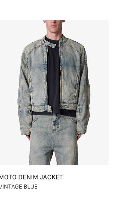 MOTO DENIM JACKET