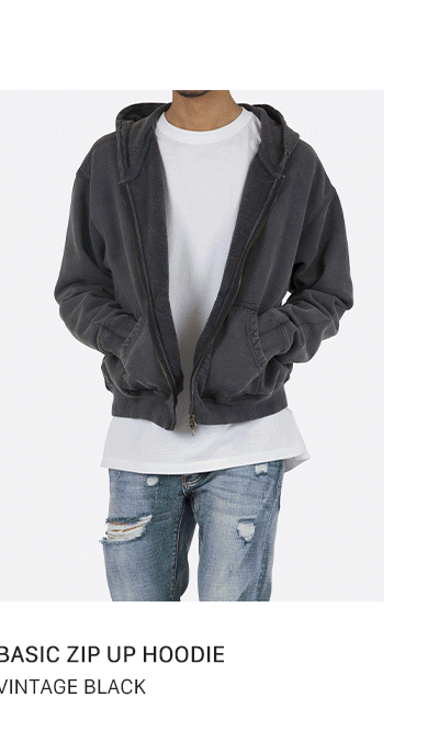 basic zip up