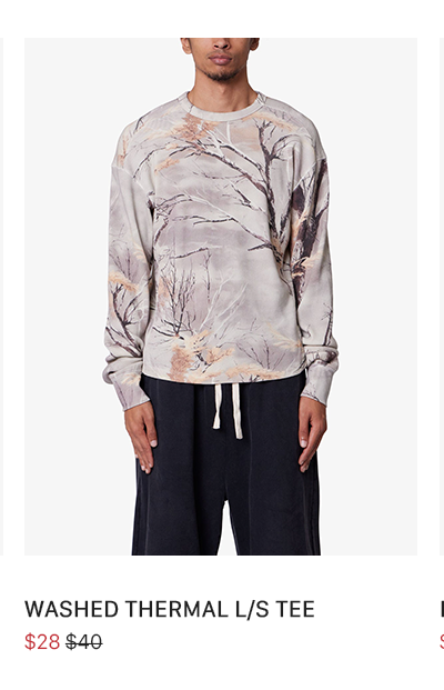 washed thermal