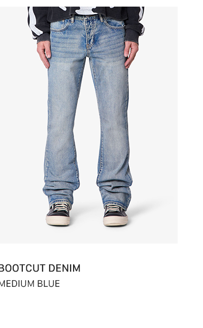 bootcut denim