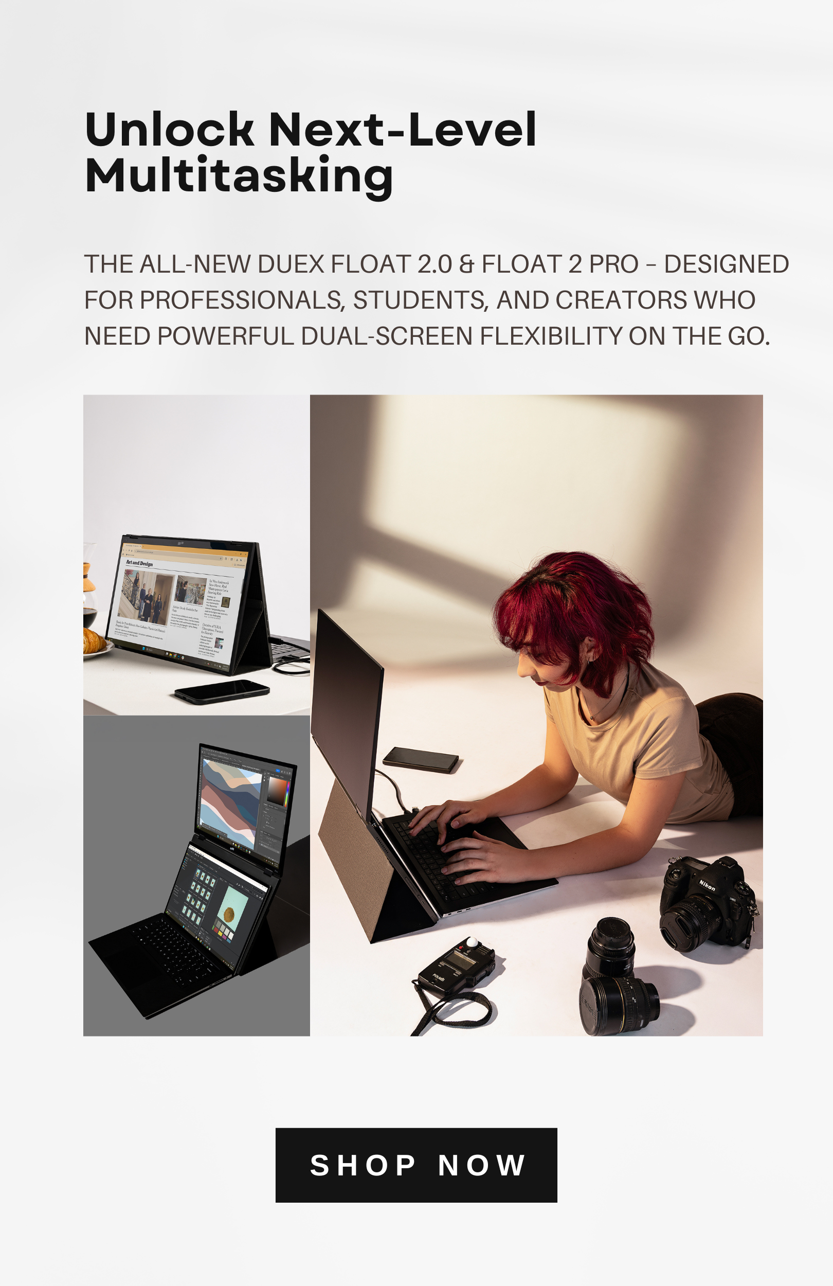 Mobile Pixels DUEX Float Monitor