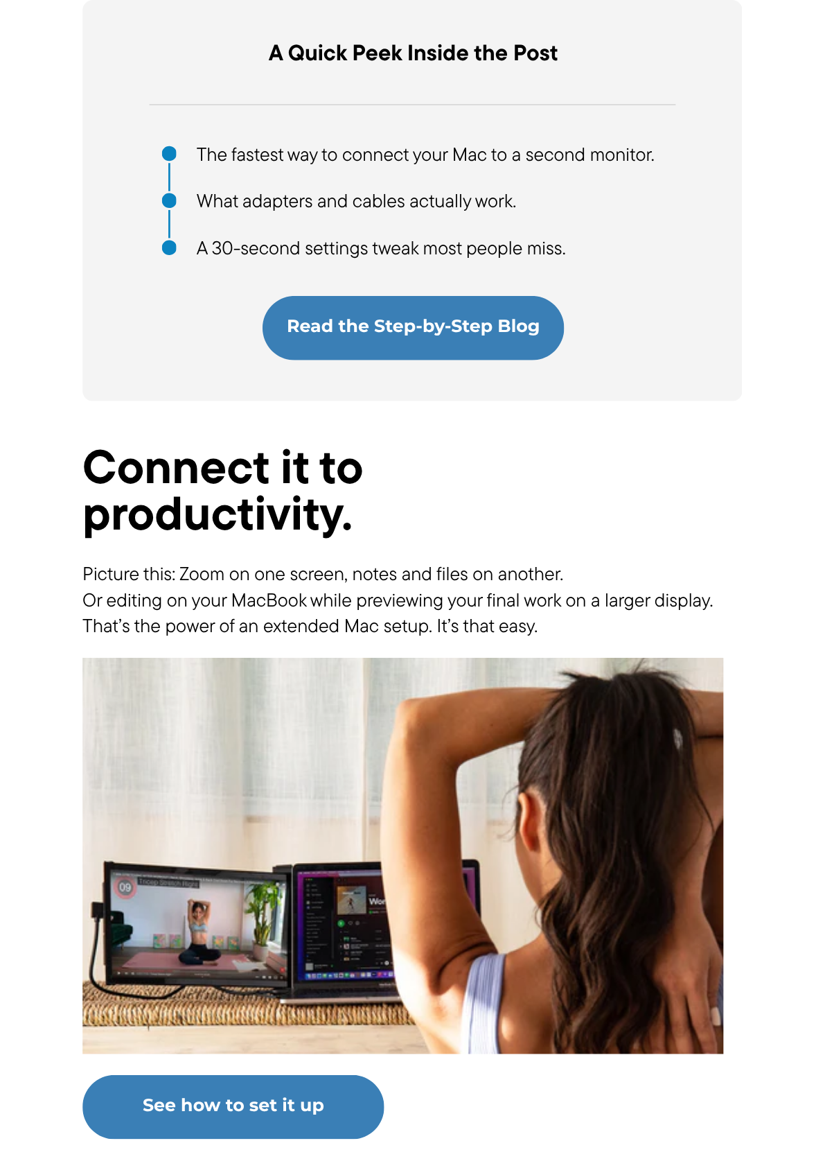How to Extend Display on Mac