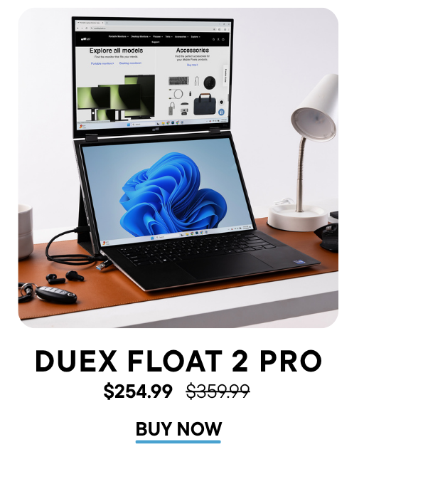 Portable stacked monitor