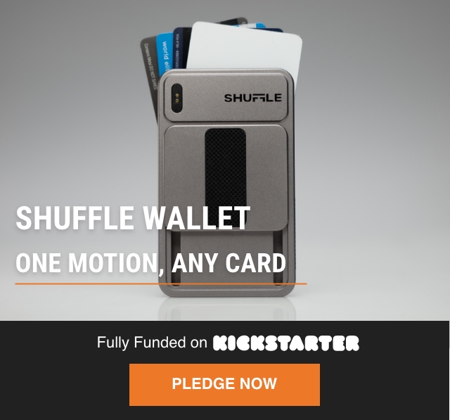 Shuffle Wallet 2.0 Fully Funded on Kickstarter