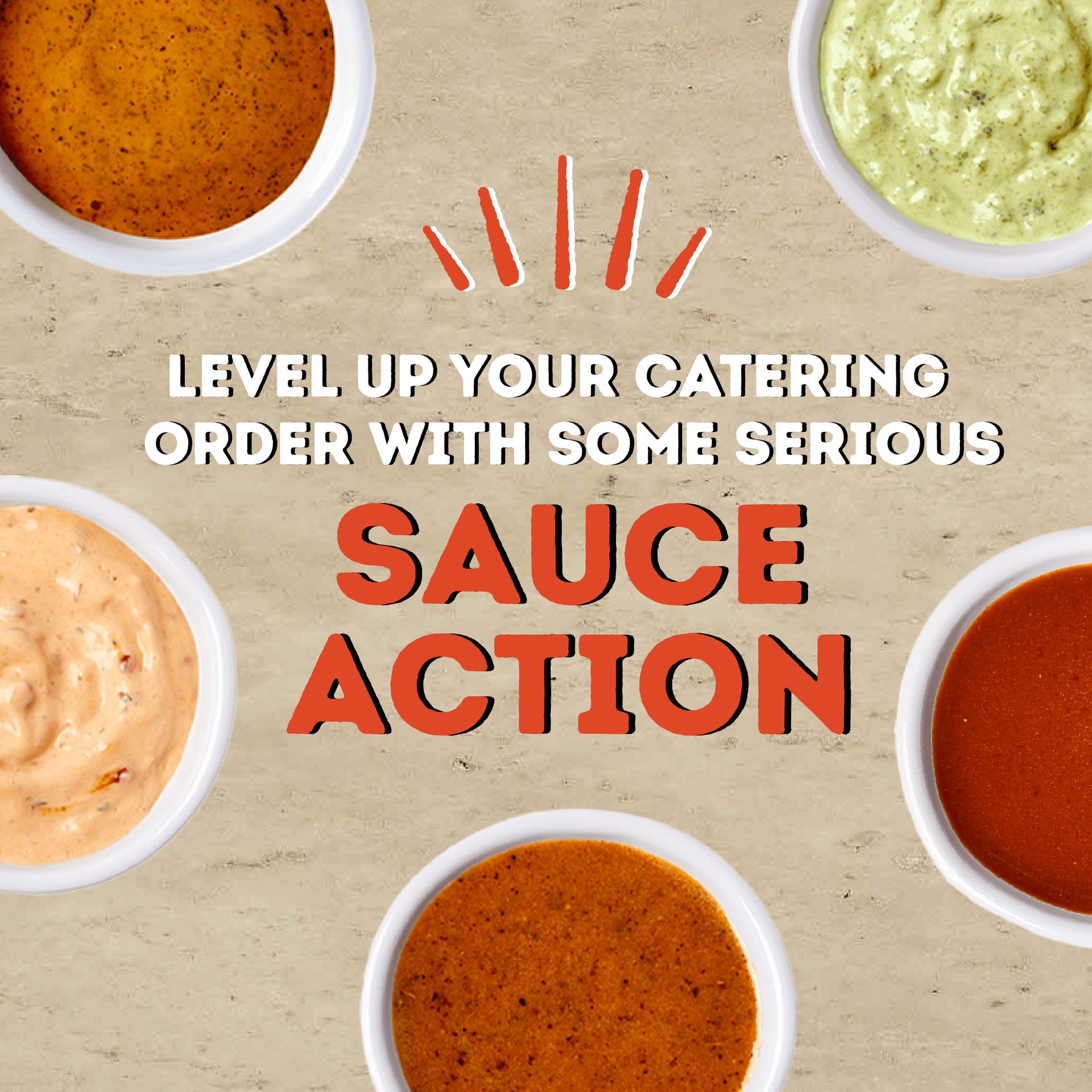 Level Up Your Catering Order with Some Serious Sauce Action