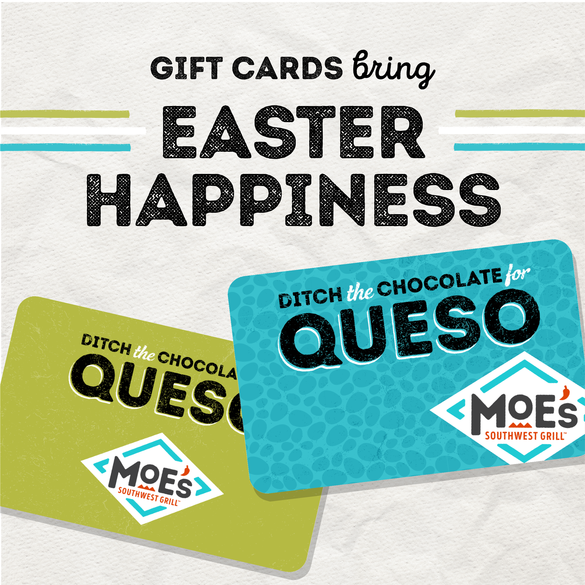 Gift Cards bring Easter Happiness
