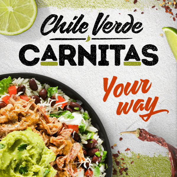 Chile Verde Carnitas Your Way