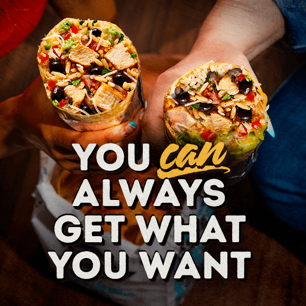 You can always get what you want.