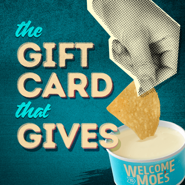 The gift card that gives