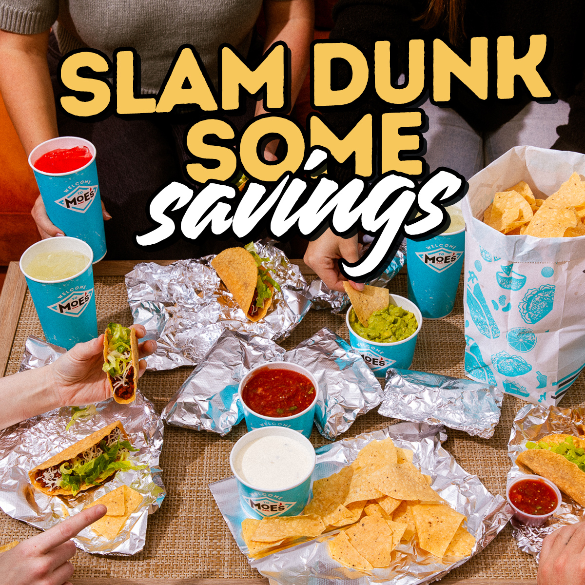 SLAM DUNK SOME SAVINGS