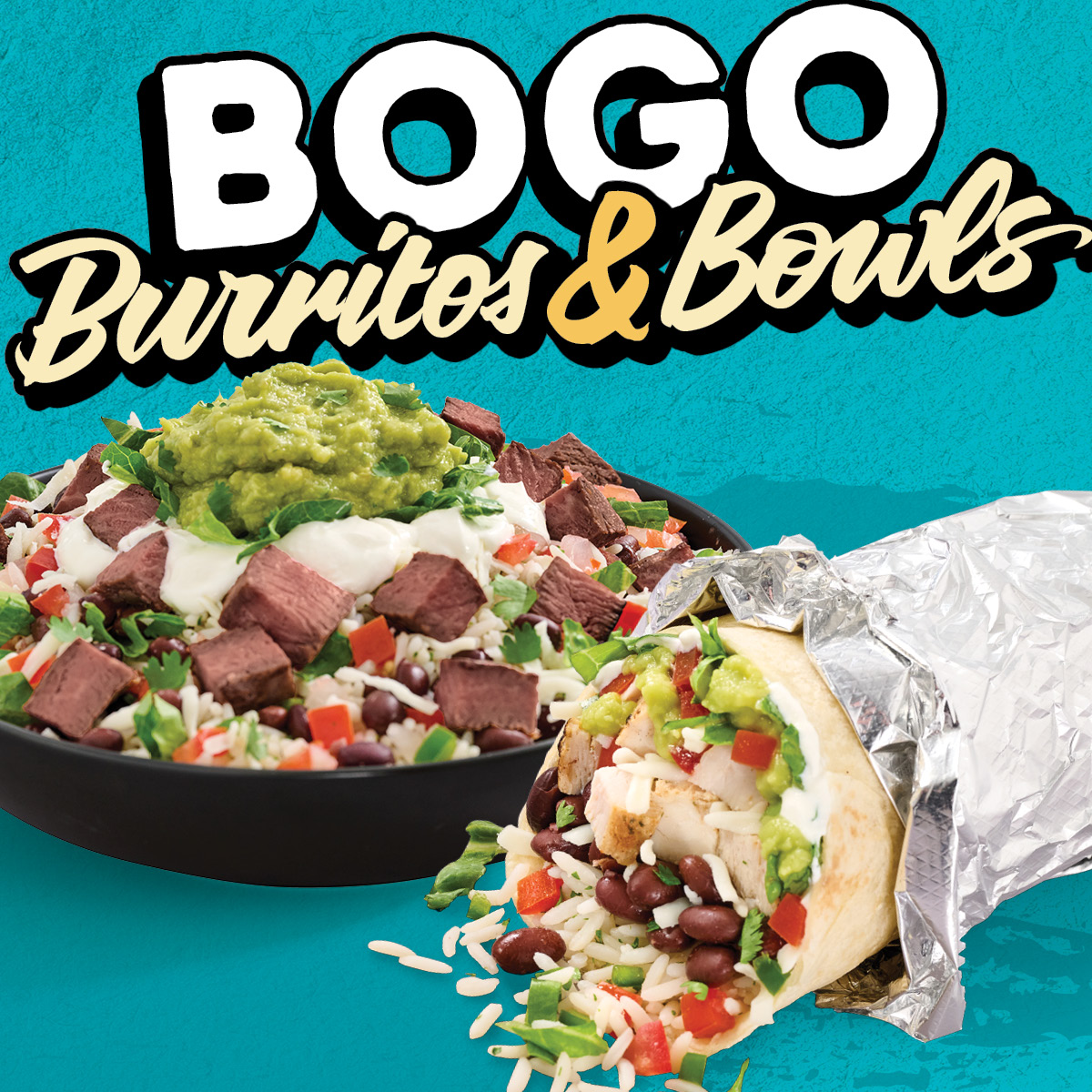 BOGO BURRITOS AND BOWLS