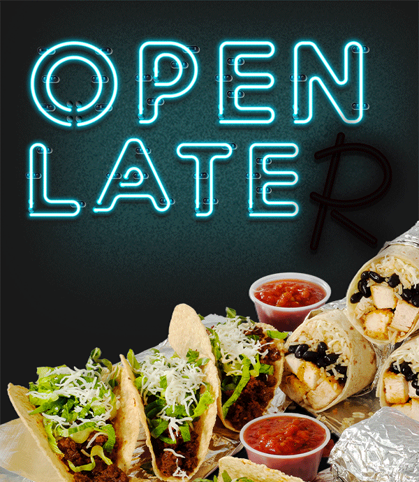 MOE'S IS NOW OPEN LATE