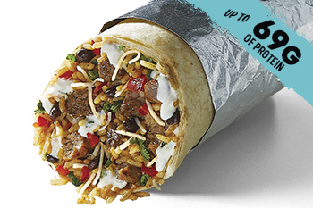Moe Protein Burrito