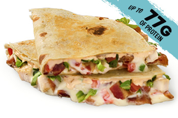 Chicken Club Quesadilla