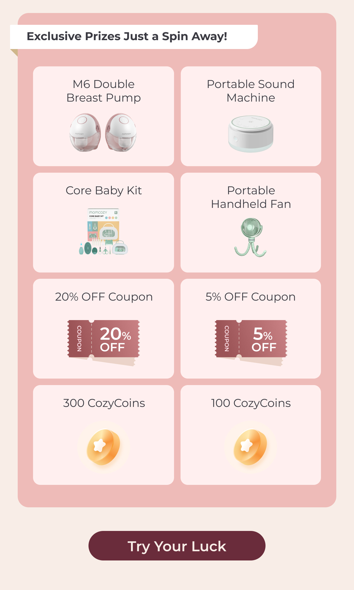 Lucky Spin! Let the Rewards Begin!