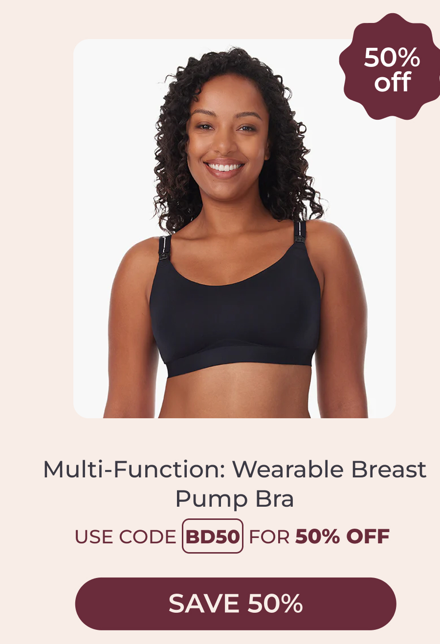 Multi-Function: Wearable Breast Pump Bra