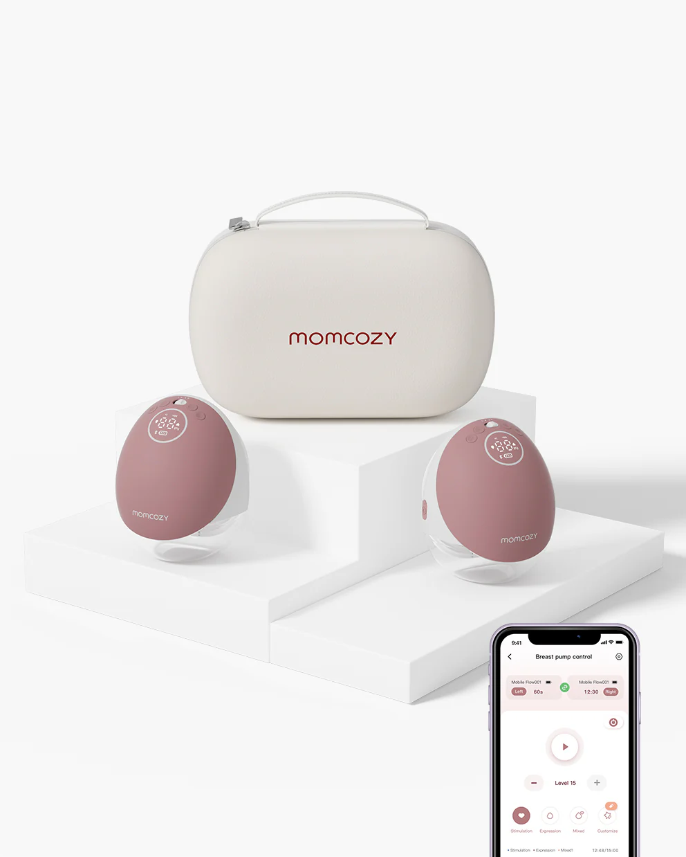 Image of Momcozy Mobile Flow™ Hands-Free Breast Pump | M9