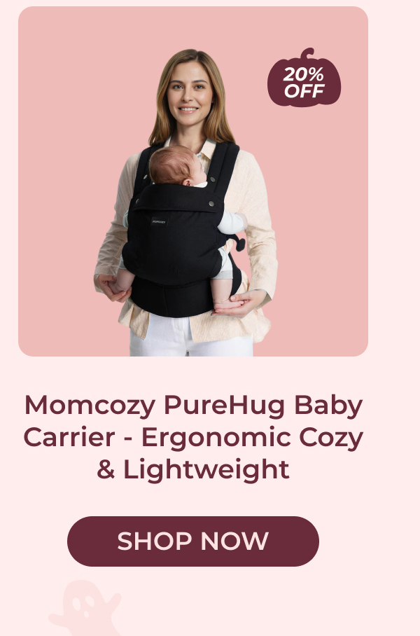 Momcozy PureHug Baby Carrier - Ergonomic Cozy & Lightweight