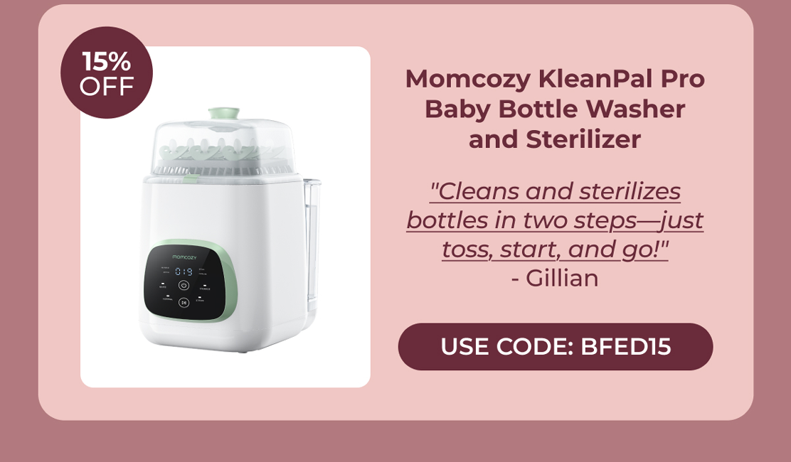 Momcozy KleanPal Pro Baby Bottle Washer and Sterilizer