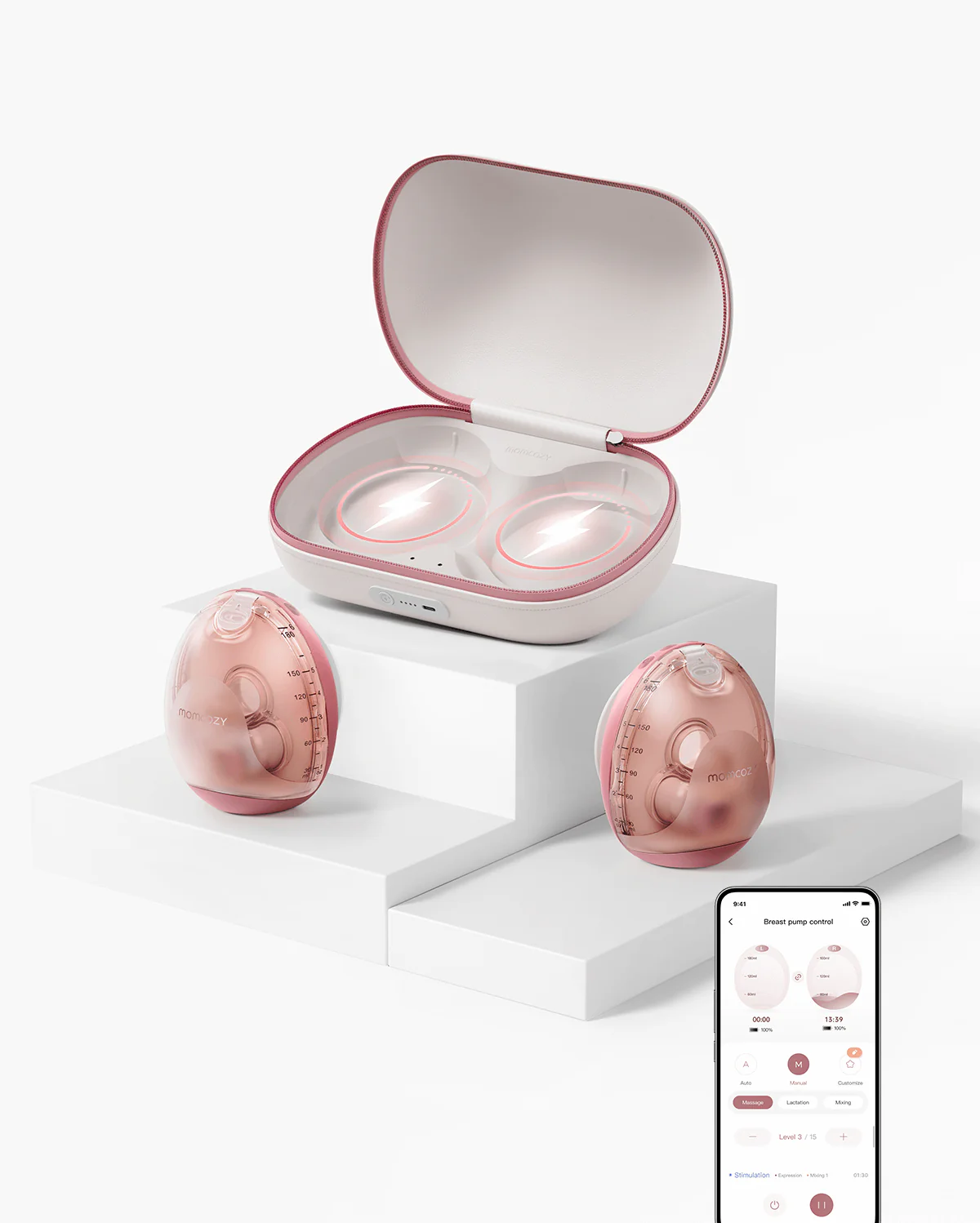 Image of Momcozy Air 1 Ultra-slim Breast Pump