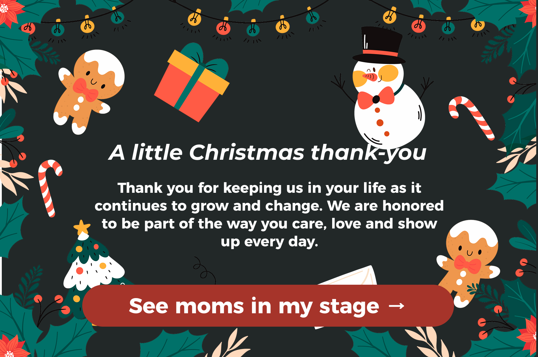A little Christmas thank-you