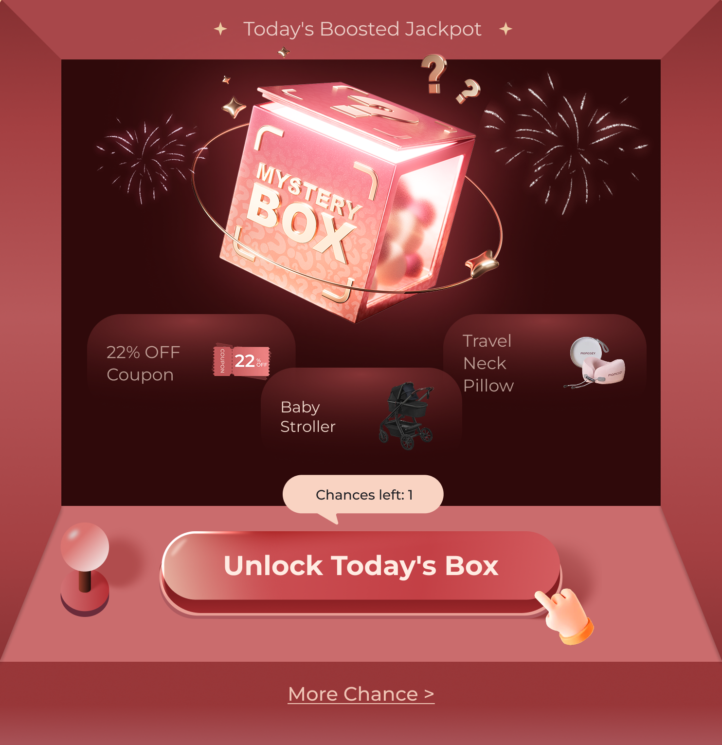 Unwrap a Cozy New Year with Momcozy！ Earn More Entries, Boost Your Win! Unlock Today's Box