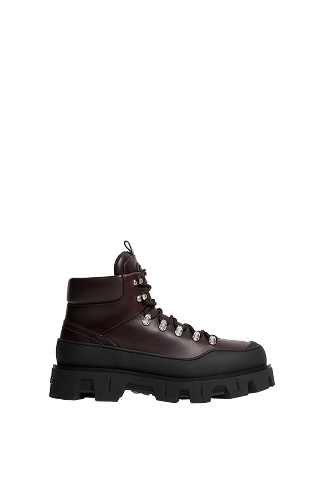 Peak Trek Leather Ankle Boots
