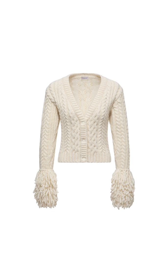 Alpaca Blend V-Neck Cardigan