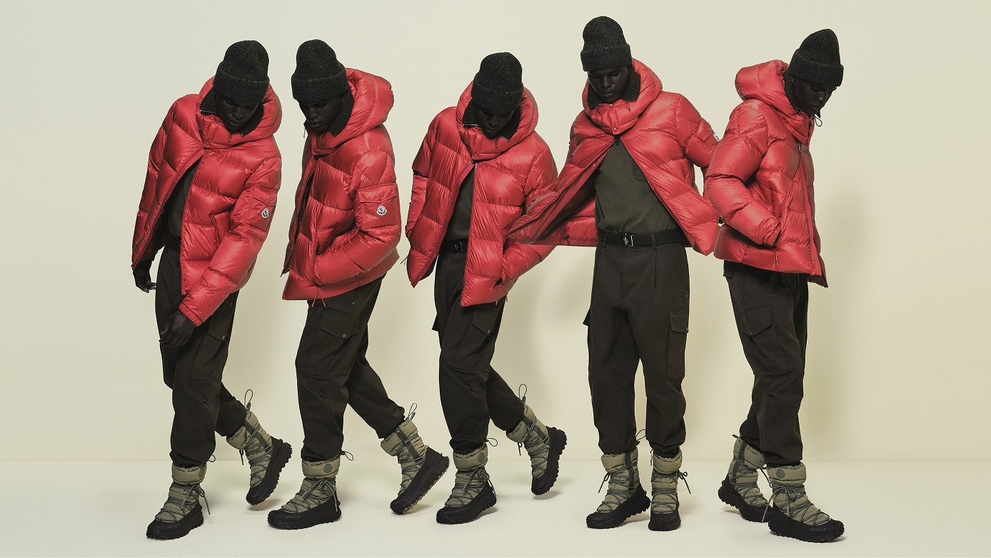 Clothing Shop now on Moncler's website