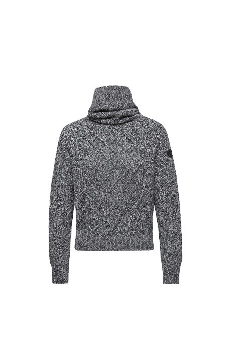 Alpaca Blend Polo Neck Jumper