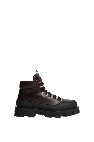 Peak Trek Leather Ankle Boots