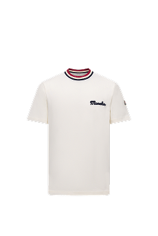 Embroidered Logo Cotton T-Shirt