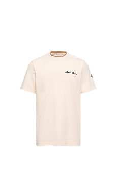 Embroidered Logo Cotton T-Shirt