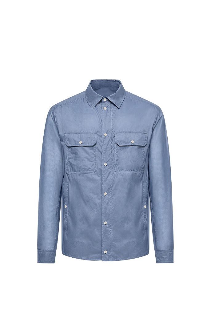 Logo Patch Long Sleeve Shirt