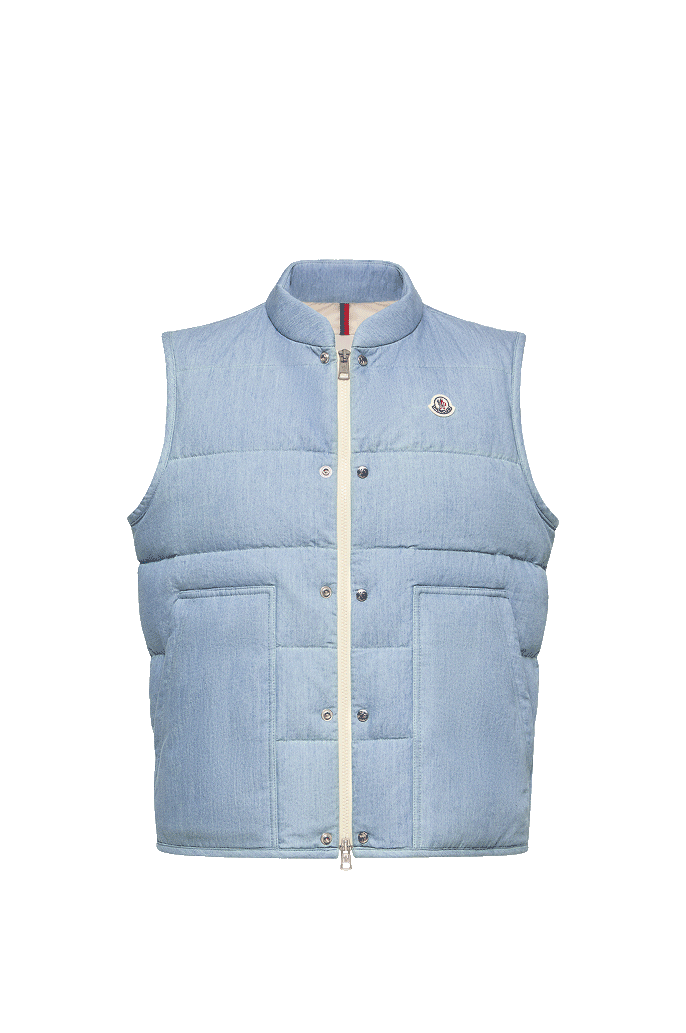 Heceta Denim Down Vest