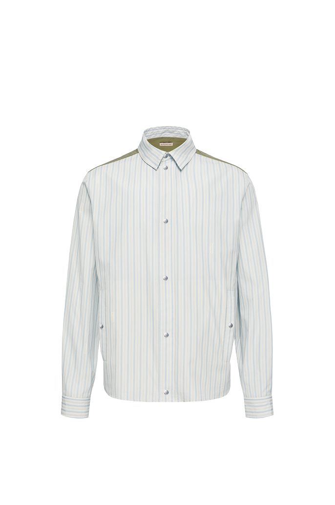 Striped Cotton Poplin Shirt