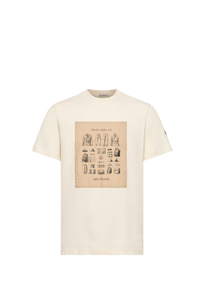Safari Wardrobe Print Cotton T-Shirt