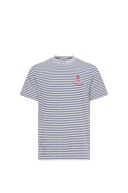 Striped Cotton & Modal Blend T-Shirt