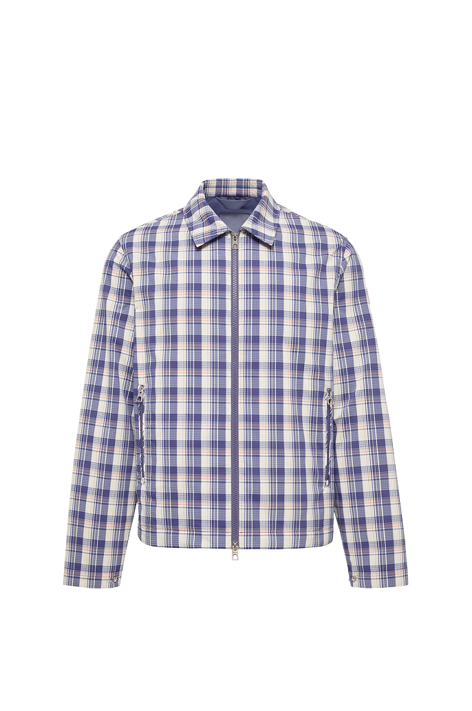 Giausar Checked Ripstop Shirt Jacket