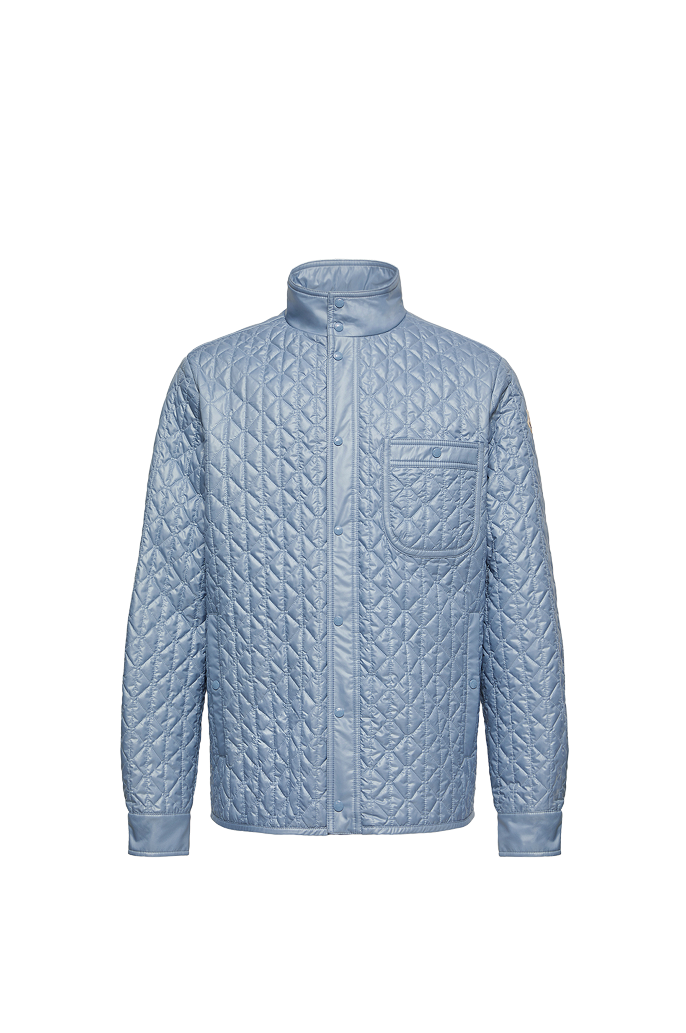 Cleorine Geometric-Quilted Padded Jacket