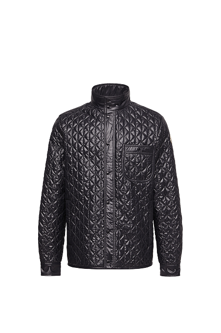 Cleorine Geometric-Quilted Padded Jacket