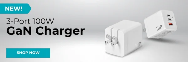 NEW 3‑Port 100W GaN Charger Shop Now