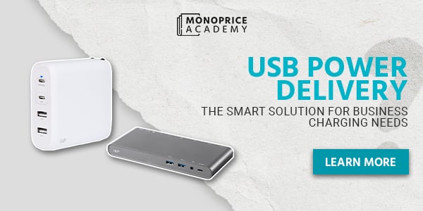 USB Power Delivery: The Smart Solution For Business Charging Needs. Learn More.