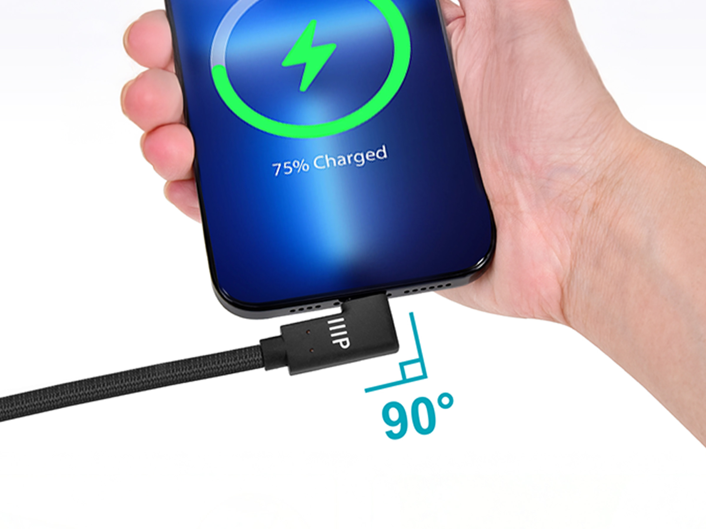 RIGHT‑ANGLE CONNECTOR FOR TIGHT SPACES