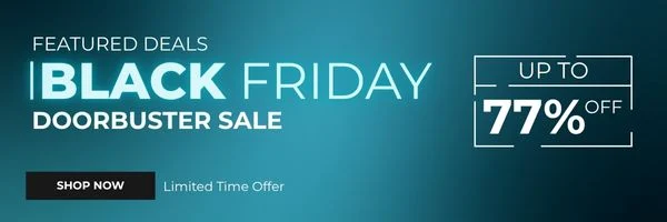 Black Friday Doorbuster Extended Sale | Up to 77% OFF | Limited Time Offer