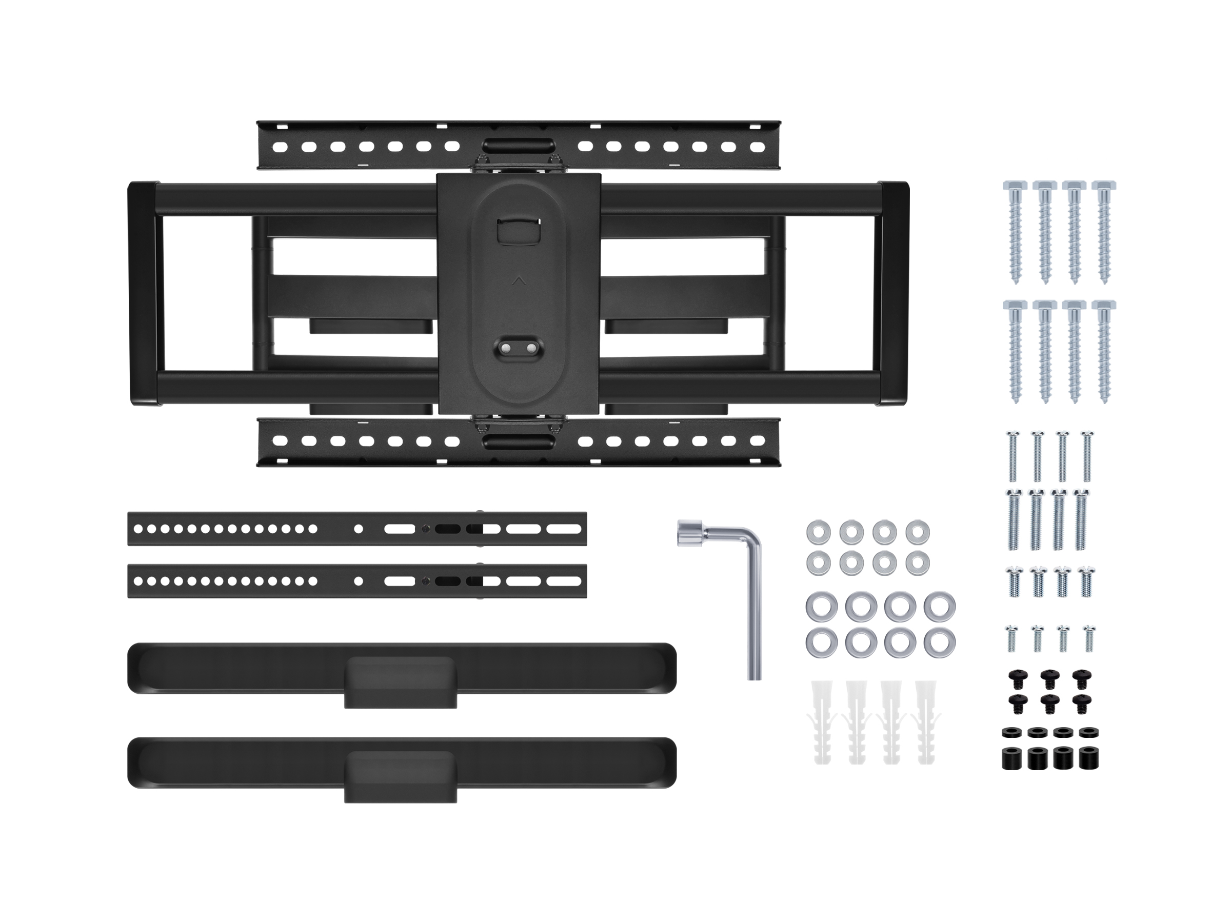 Premium Full Motion TV Wall Mount Bracket for 42" to 90" TVs up to 132lbs, Max VESA 600x400