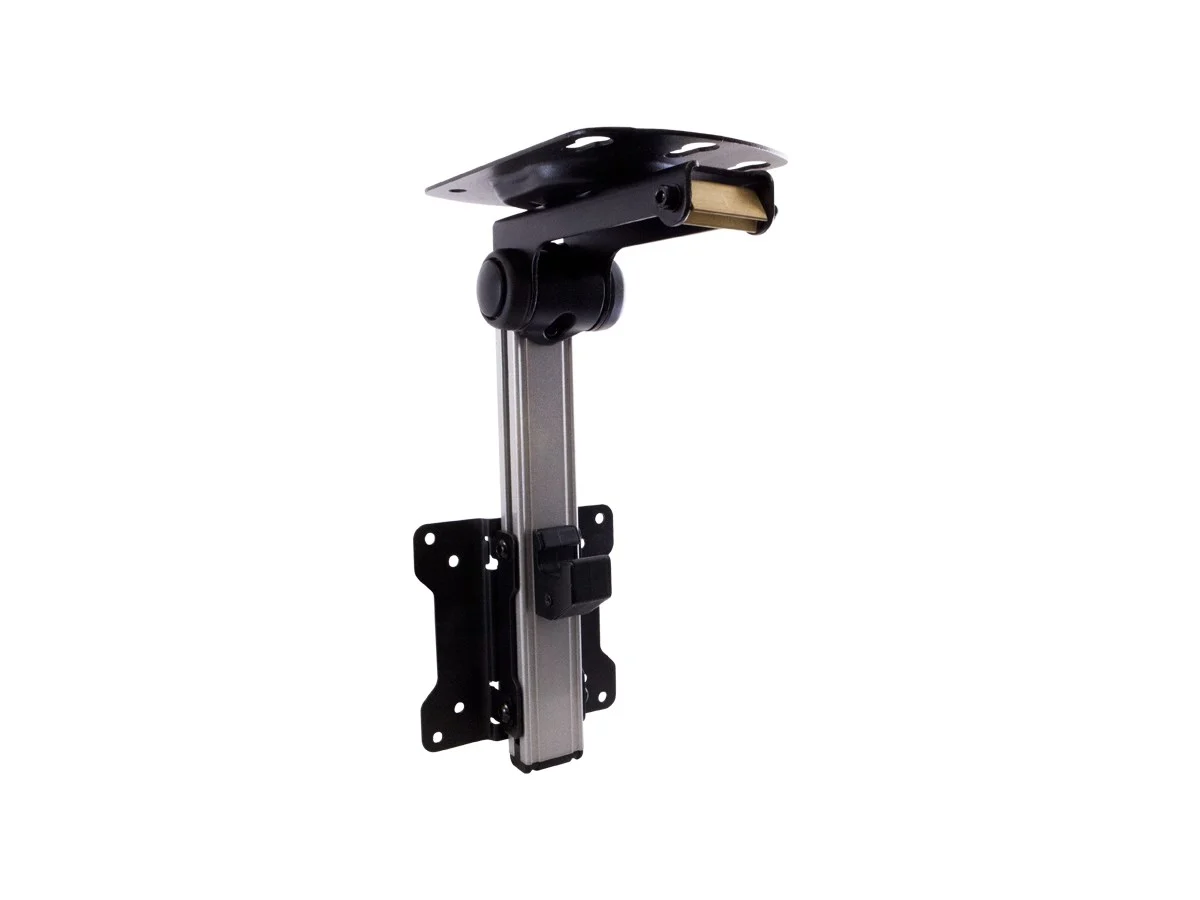 Monoprice Specialty Ceiling Mounted TV Wall Mount Bracket For Under the Cabinet or RV For 13" To 27" TVs up to 44lbs, Max VESA 100x100