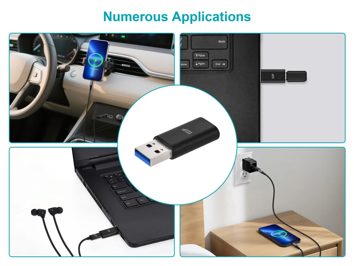 Buy 2 USB-C Female to USB-A Male Adapter for $9.98