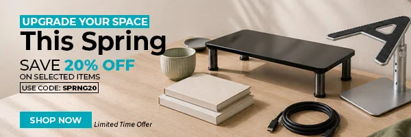 Level Up Your Space This Spring Save 20% OFF on selected items Use Code: SPRNG20