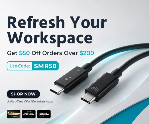 Refresh Your Workspace Get $50 Off Orders Over $200 Use Code: SMR50